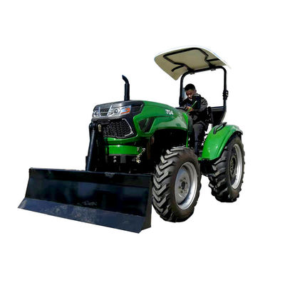 Traktor 70HP Front Loader Trailer Four Wheel mit landwirtschaftliche Maschinerie-Teilen