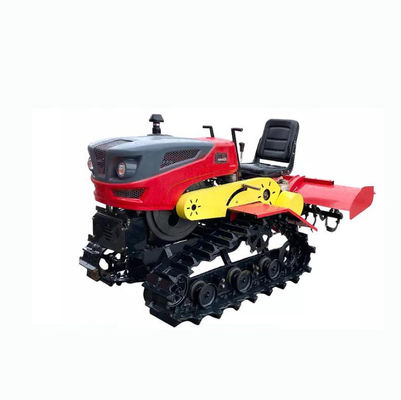 4WD landwirtschaftliche Pferdestärken Mini Tractor With Farming Implements des Kettenschlepper-25
