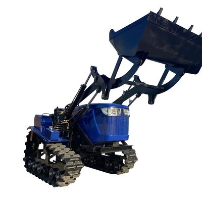 Landwirtschaftlicher Raupen-Ackerschlepper-Gummibahn Mini Power Tiller