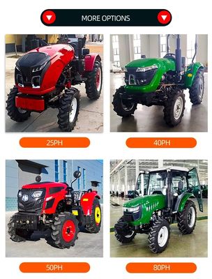 Bequemer Rad-Antriebs-Garten-Traktor der Wartungs-4, der 30 Pferdestärken Mini Tractor geht