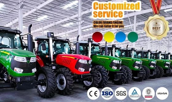 Bequemer Rad-Antriebs-Garten-Traktor der Wartungs-4, der 30 Pferdestärken Mini Tractor geht