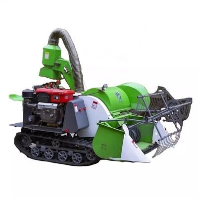 20HP Paddy Rice Harvester Save Manpower Mini Paddy Harvesting Machine