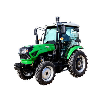 Traktor 70HP Front Loader Trailer Four Wheel mit landwirtschaftliche Maschinerie-Teilen