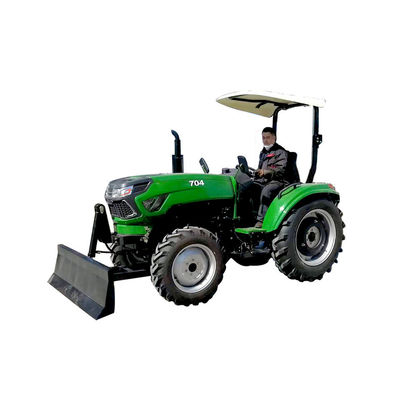 Traktor 70HP Front Loader Trailer Four Wheel mit landwirtschaftliche Maschinerie-Teilen