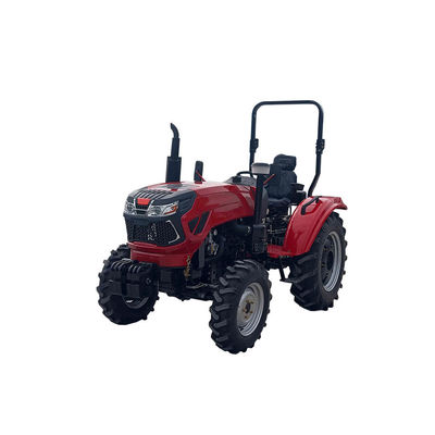 4wd landwirtschaftlicher blauer Radschlepper 4 des Ackerschlepper-60hp mit Teilen