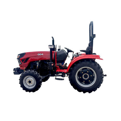 4wd landwirtschaftlicher blauer Radschlepper 4 des Ackerschlepper-60hp mit Teilen
