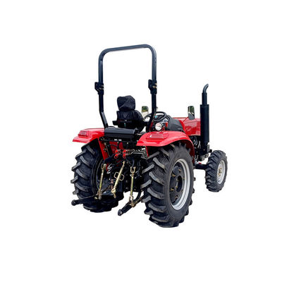 4wd landwirtschaftlicher blauer Radschlepper 4 des Ackerschlepper-60hp mit Teilen