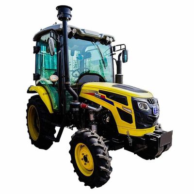 4wd landwirtschaftlicher blauer Radschlepper 4 des Ackerschlepper-60hp mit Teilen