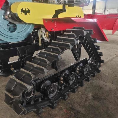 4WD landwirtschaftliche Pferdestärken Mini Tractor With Farming Implements des Kettenschlepper-25