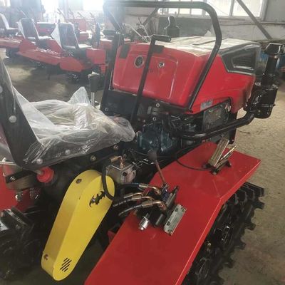 4WD landwirtschaftliche Pferdestärken Mini Tractor With Farming Implements des Kettenschlepper-25