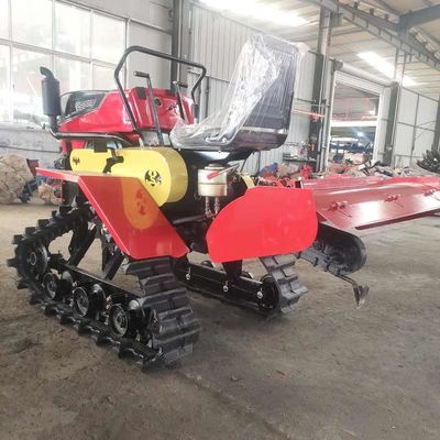 4WD landwirtschaftliche Pferdestärken Mini Tractor With Farming Implements des Kettenschlepper-25