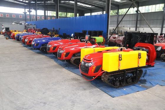 Landwirtschaftlicher Raupen-Ackerschlepper-Gummibahn Mini Power Tiller