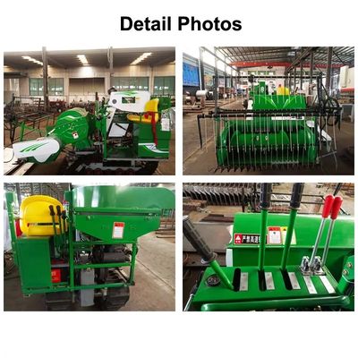 Voller Zufuhr-Bauernhof-Mähdrescher-Weizen-Reis Mini Grain Harvester