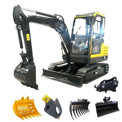 2800mm Kettenbagger Hydraulic Energy Saving Mini Powerful