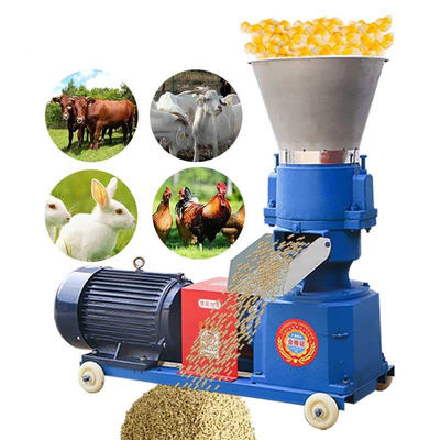 Gras-Häcksler-Maschinen-einfache Operations-Geflügel-Hammermühle Machine