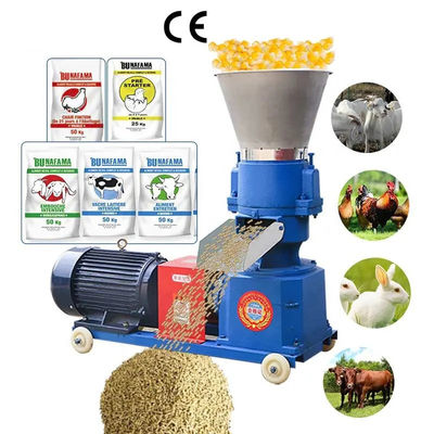 Geflügel-Tier-sich hin- und herbewegende Zufuhr, die Maschine kundengebundene Farbe macht