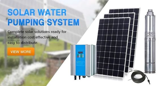 des Sonnenkollektor-5hp Wasser-Pumpe Wasser-Pumpe CER Zertifikat-10hp für Landwirtschafts-System