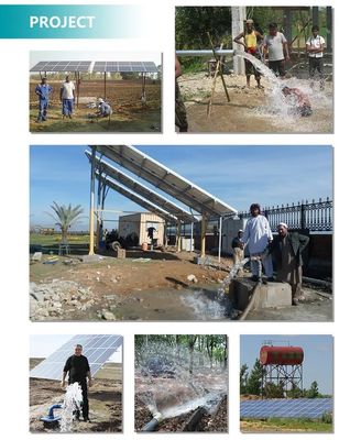 125mm Landwirtschafts-Wasser-Pumpe Wechselstrom-Inverter-Landwirtschafts-Motor-Pumpe