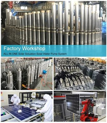 125mm Landwirtschafts-Wasser-Pumpe Wechselstrom-Inverter-Landwirtschafts-Motor-Pumpe