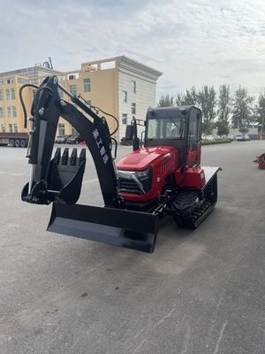 Drehackerbau-Raupen-Ackerschlepper 2200 U/min Mini Farm Tractor