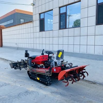 Drehackerbau-Raupen-Ackerschlepper 2200 U/min Mini Farm Tractor