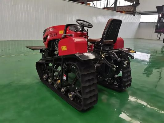 800 Pflüger des Kilogramm-Raupen-Ackerschlepper-25hp Mini Crawler Tractor For Rotary