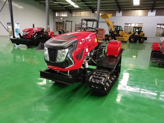 800 Pflüger des Kilogramm-Raupen-Ackerschlepper-25hp Mini Crawler Tractor For Rotary