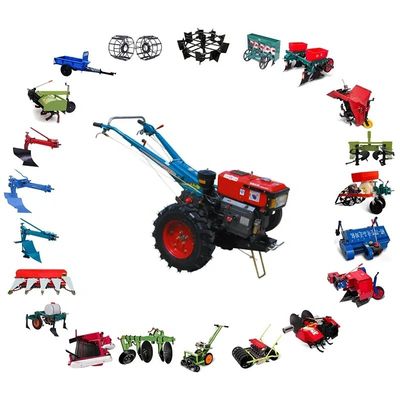 Der Landwirtschafts-4WD kleine Landwirtschaftswerkzeug-Ausrüstung Handdes traktor-8hp 680mm