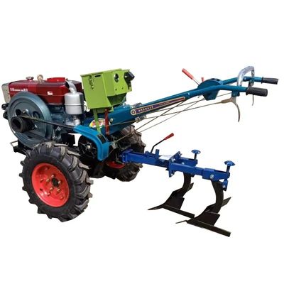 12hp gehender Ackerschlepper 18hp Mini Diesel Walking Hand Tractor 16hp