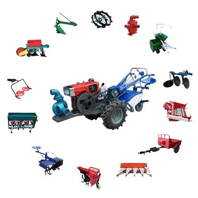 Rückgang Mini Two Wheel Tractor Compact flexibles 8hp Mini Tractor